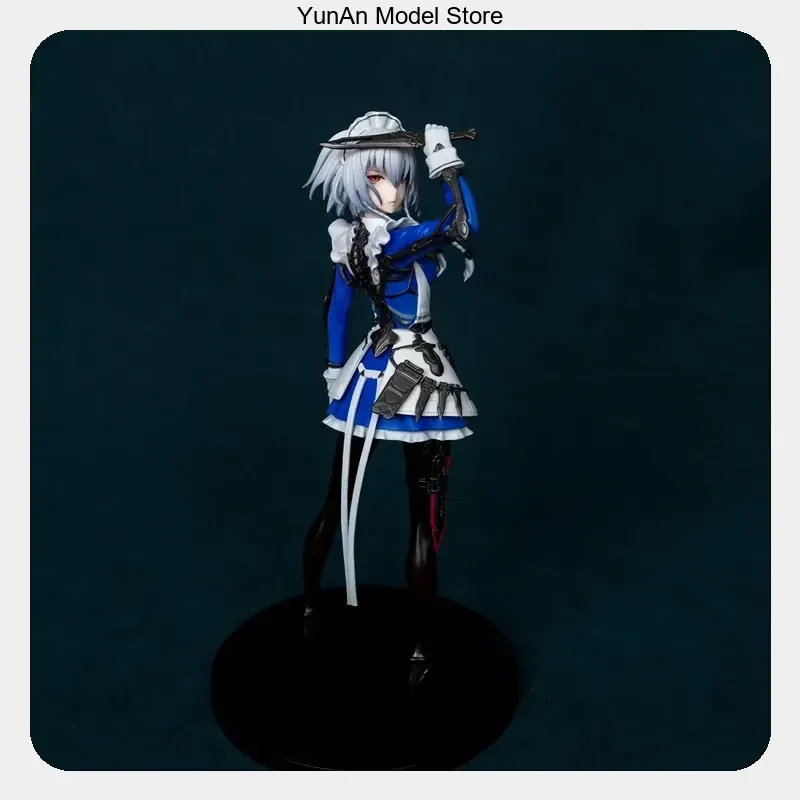 Okonomiyaki Spatula - ゲームフィギュア像モデルコレクションデスクトップ装飾飾り23cm東方プロジェクト伊沢彩夜メイドはナイフを持っています