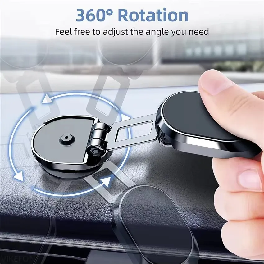 マグネット式車載電話ホルダー マグネット式電話ブラケット 折 - Taco Stand Holder のレビューと価格