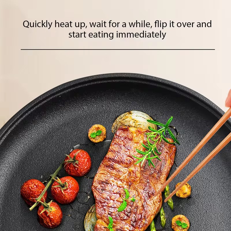 頑丈な鋳鉄製フライパン、ノンスティック加工、ステーキ、卵、パ - Cast Iron Corn のレビューと価格