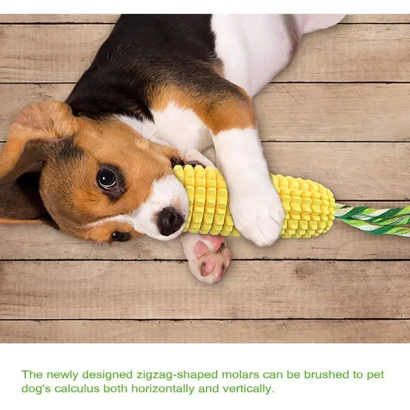 新登場！噛む力が強い犬や、丈夫で長持ちする、音が鳴るインタラ - Corn Dog Stick のレビューと価格