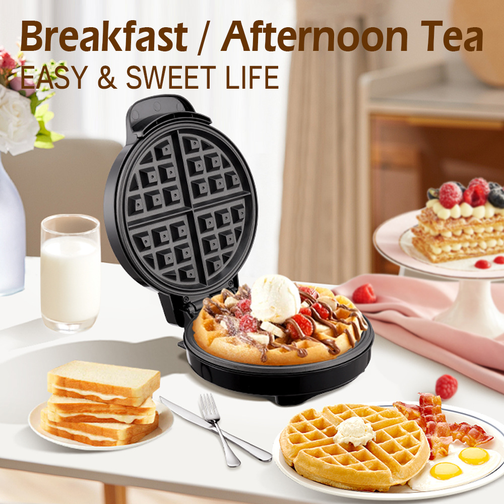 朝食ワッフル金型機、ミニ電気ワッフルメーカー、バブルエッグケ - Waffle Cone Maker のレビューと価格