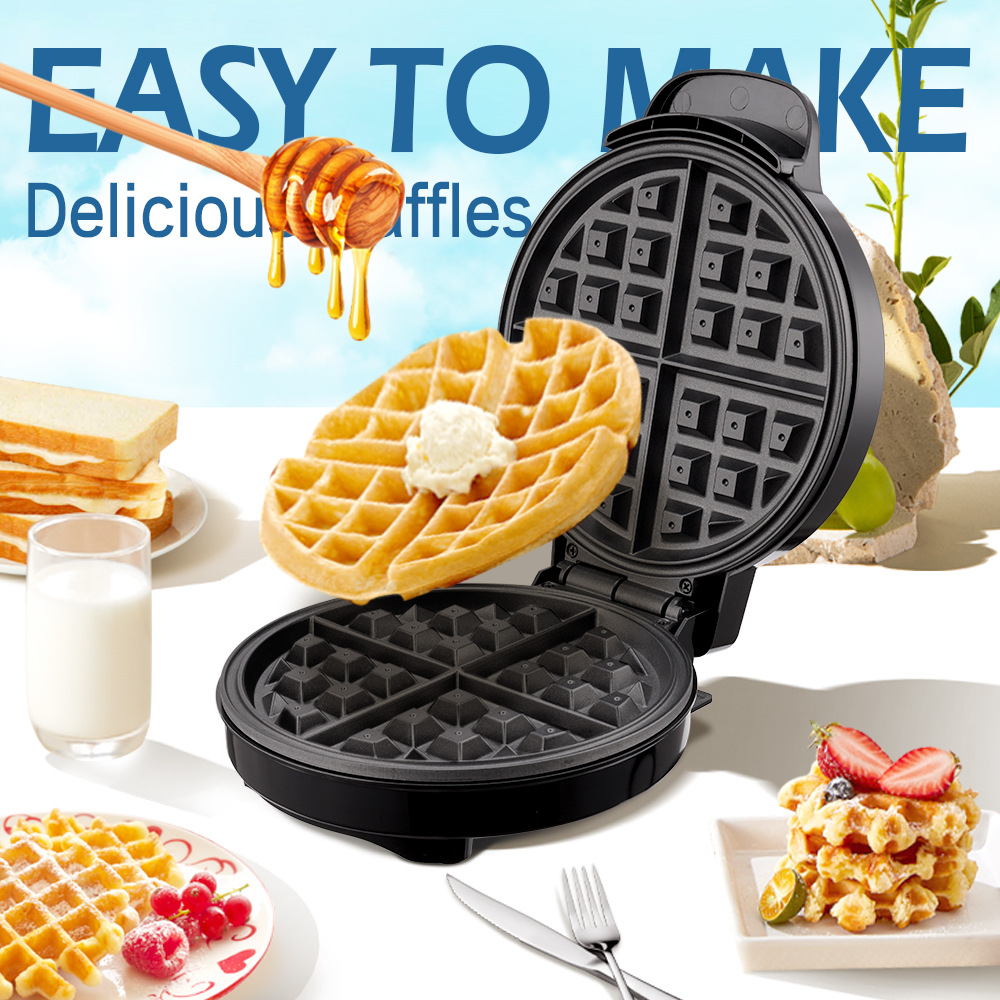 朝食ワッフル金型機、ミニ電気ワッフルメーカー、バブルエッグケ - Waffle Cone Maker のレビューと価格