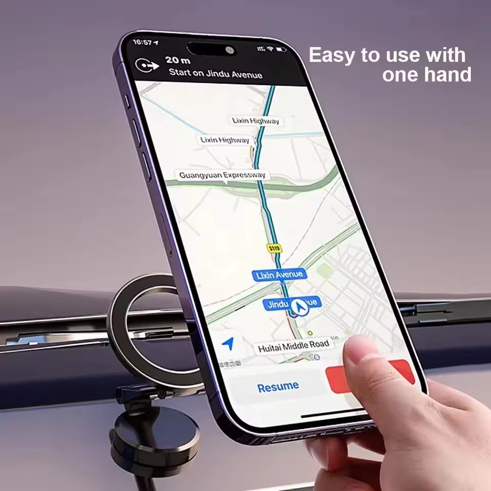 マグセーフ360対応折りたたみ式マグネット式車載携帯電話ホル - Taco Stand Holder のレビューと価格