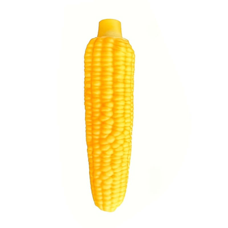 天然ゴム製の丈夫なコーン型犬用噛み玩具、歯磨き、耐噛み性、子 - Corn Dog Stick のレビューと価格