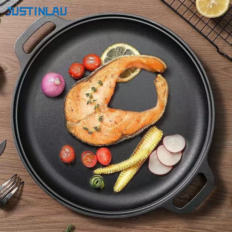 JUSTINLAU ダブルイヤーフライパン 鋳鉄製卵ステーキ - Cast Iron Corn のレビューと価格