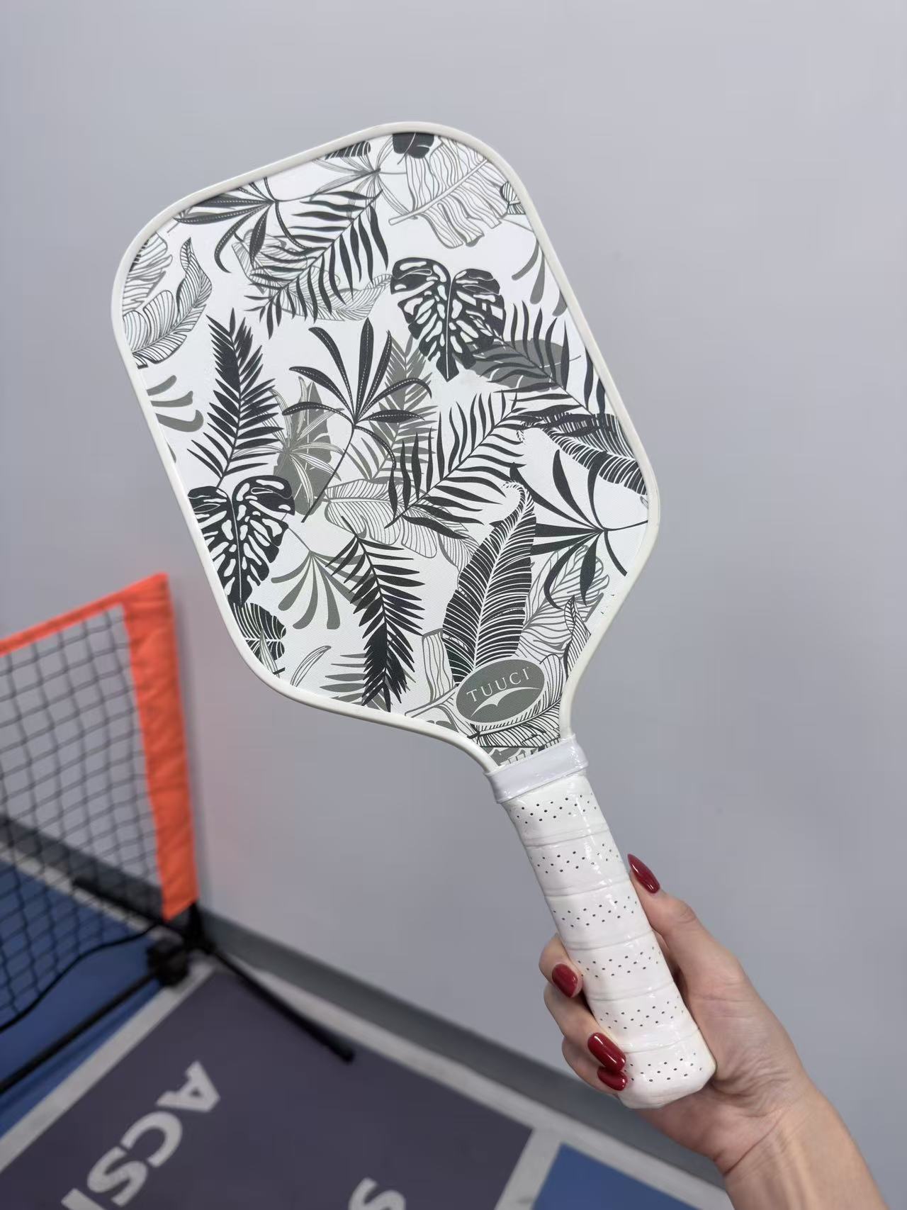 両面印刷ピクルボールパドル ユニークな両面デザイン カーボン - Crepe Pan Carbon のレビューと価格