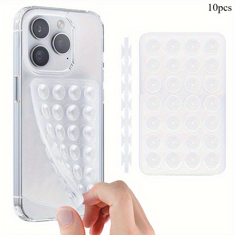 10個入り両面シリコン吸盤式スマホホルダー 強力グリップ 防 - Taco Stand Holder のレビューと価格