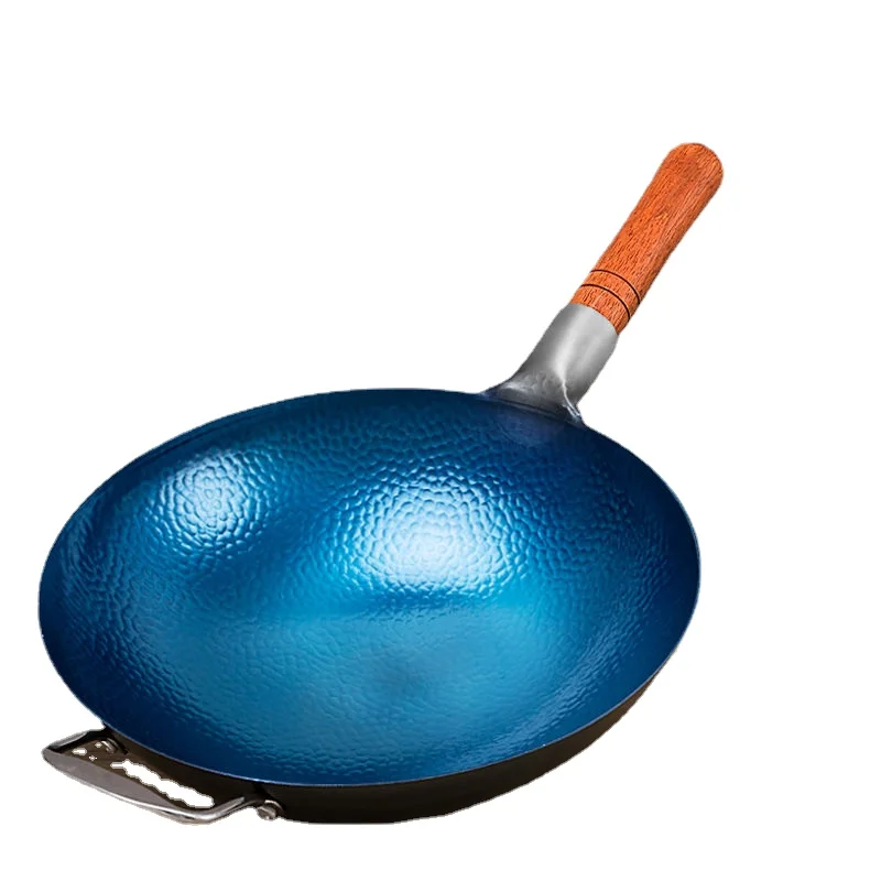 伝統的な中華鍋、鋳鉄調理器具、炭素鋼、丸底中華鍋、ブナ材、火 - Cast Iron Corn のレビューと価格